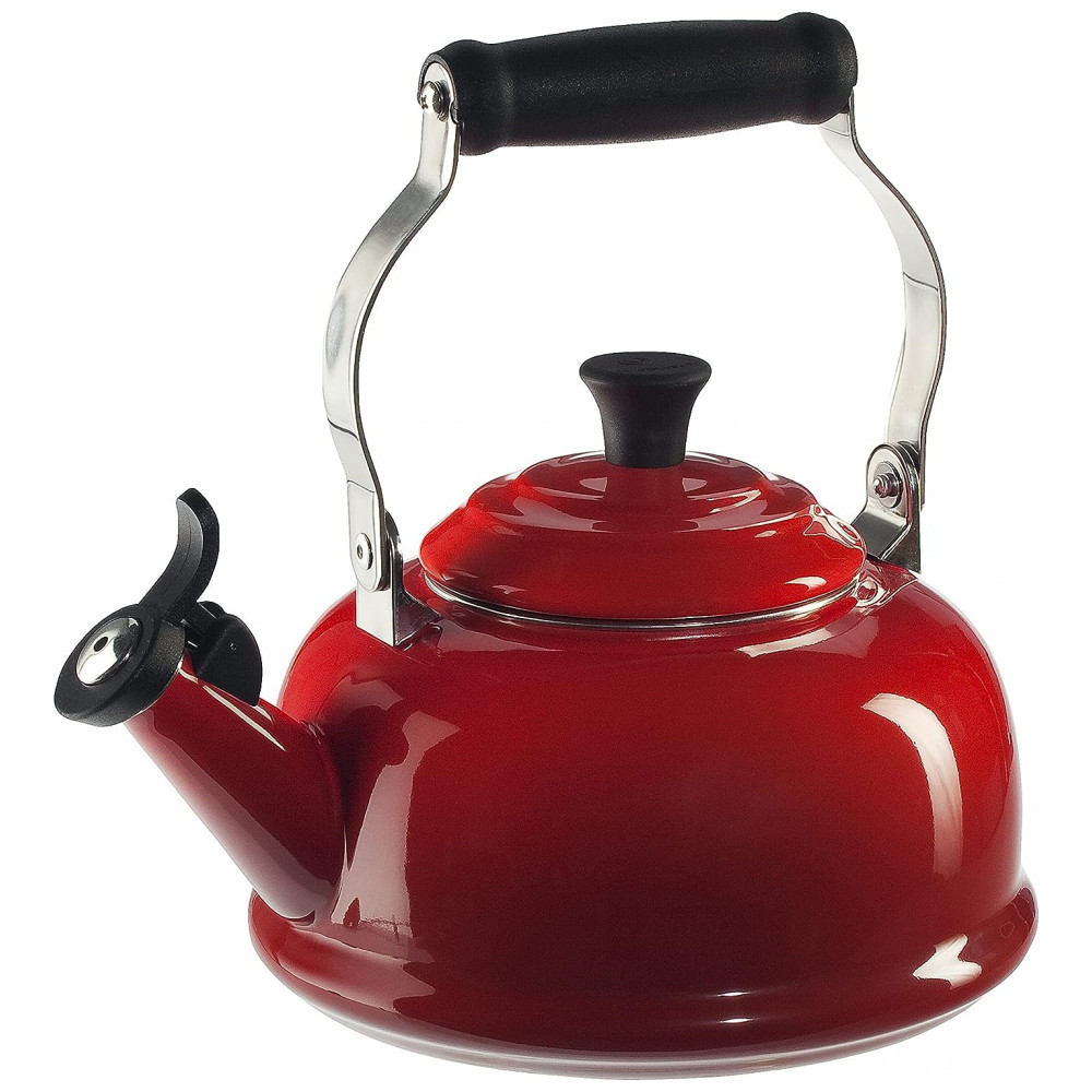 Chaleira de Chá 1,6 L com Apito, vermelha, LE CREUSET Q3101 67, Vermelho