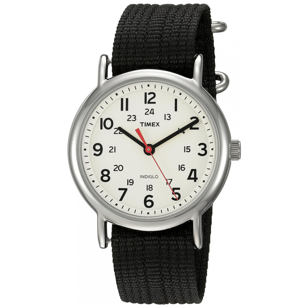 Relógio Weekender Unissex 38mm, TIMEX TWC027600, Preto