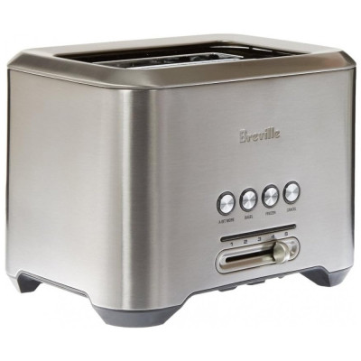 Torradeira, com 4 fatias, 1800 W, aço inoxidável, 110v, BREVILLE BTA730XL, Prateado