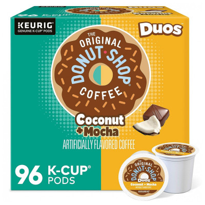 Coconut Mocha k copos 96, THE DONUT SHOP 5000202677, Marrom