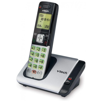 Telefone sem fio com Identificação de Chamadas, Chamada em Espera, 110v, VTECH CS6719, Vermelho