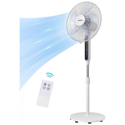 Ventilador de Torre 3 Velocidades, com Controle Remoto e Alturas Ajustáveis, 110v, PELONIS FS40 19PRD, Branco