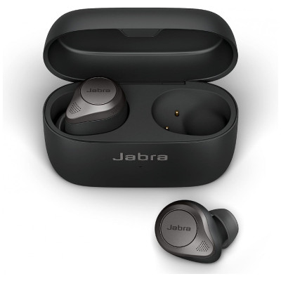 Fone de Ouvido sem Fio Earbuds Bluetooth com Cancelamento de Ruídos e Alexa Integrada, JABRA 100 99190000 02, Preto