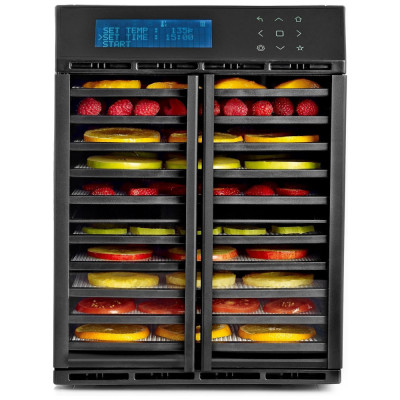 Desidratador de Alimentos, 10 Racks Controlador Digital, 550W, 110v, EXCALIBUR RES10, Preto