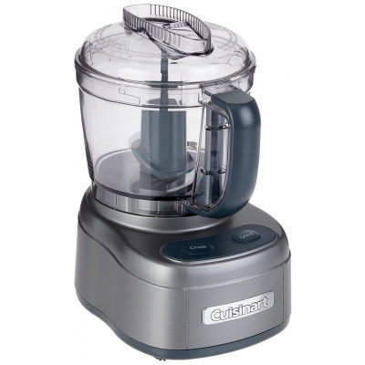 Processador de Alimentos Elemental 4 com 4 Xícaras, 250W Grafite, 110v, CUISINART ECH 4GM, Cinza