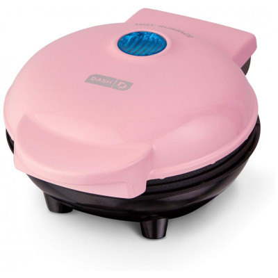 Máquina de Waffle, Aço Inoxidável, 110v, DASH DMG001PK, Rosa