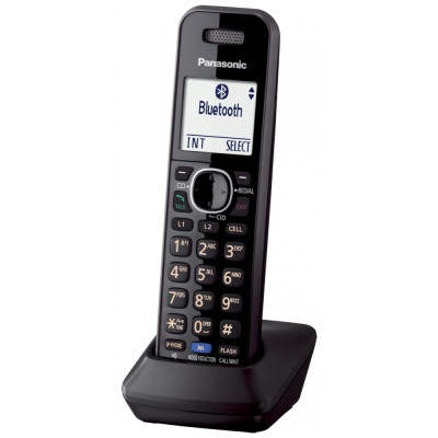 Telefone sem Fio Adicional KX TGA950B DECT6.0 para KX TG95xx Series, PANASONIC MSCKXTGA950B, Preto