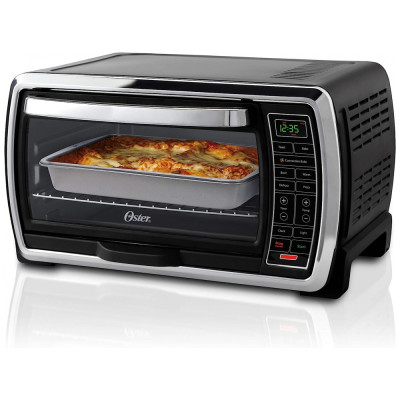 Forno de Convecção Elétrico de Bancada com Controle Digital, 1300W, 110v, OSTER TSSTTVMNDG SHP 2, Preto