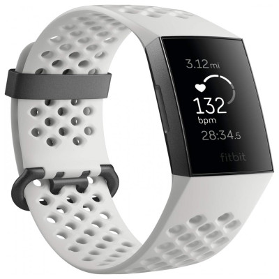 Charge 3 Fitness Activity Tracker Estados Unidos White, FITBIT FB410GMWT, Branco