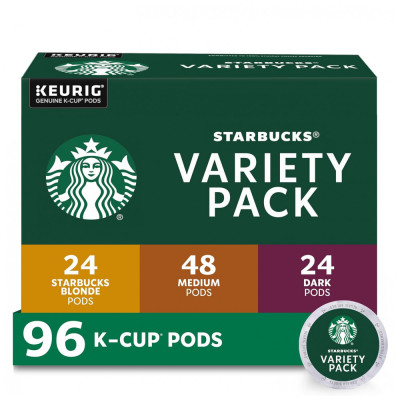 Keuring Kcup Variedades Café 96u, STARBUCKS, Marrom