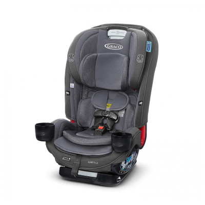 Bebê Conforto SlimFi LX, 3 em 1 para carro, cinza, GRACO, Preto