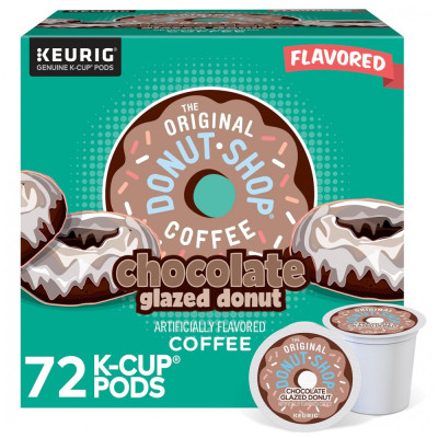 Keuring Kcup TODS Café cobertura de 72u1u2espresso, THE DONUT SHOP, Marrom