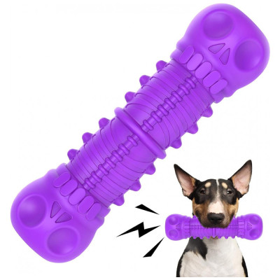 Brinquedo para Cachorros de Mastigar Resistente Grande Porte, FRLEDM, Violeta Escuro