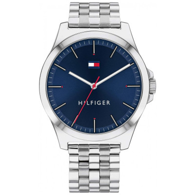 Relógio Masculino de Quartzo e Aço Inoxidável, TOMMY HILFIGER 1791713, Prateado