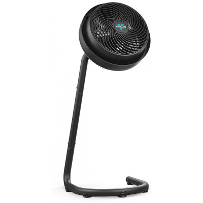 Ventilador Grande 3Veloc Altura até 1m, VORNADO CR1 0076 06, Preto