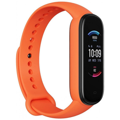 Relógio Smartwatch Esportivo, à Prova d com Monitoramento Respiratório e Rastreador Físico, para Iphone e Android, AMAZFIT S2005OV3N, Laranja