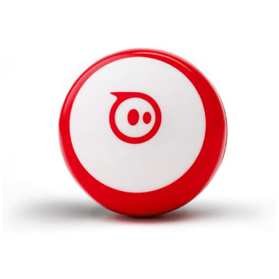 Mini Bola Robô Programável com Aplicativo, Recarregável USB Educacional a partir de 8 anos, SPHERO M001RRW, Vermelho