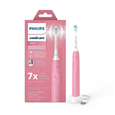 Escova Dental Elétrica Recarregável, PHILIPS SONICARE HX6815, 01, Rosa