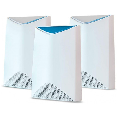 Orbi Pro Wi Fi Tri Band Roteador Velocidade 3Gbps até 40 aparelhos área 696 m2, NETGEAR SRK60B03 100NAS, Branco