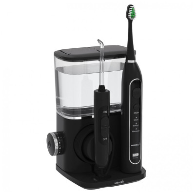 Irrigador Oral com Escova de Dentes Elétrica 110 PSI, 110v, WATERPIK CC 01, Preto