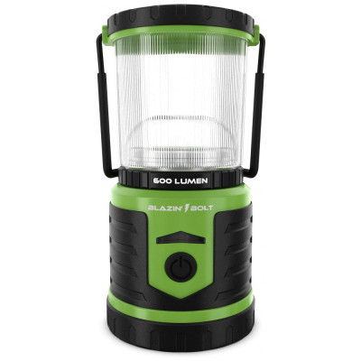 Lanterna LED 600 Lúmens Luz 360 Resistente a Água e Queda Bateria Extra