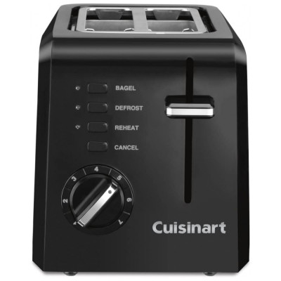 Torradeira 2 Fatias 7 Configurações, 900W, 110v, CUISINART CPT 122BK, Preto