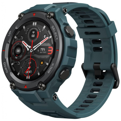 Relógio Smartwatch Esportivo, à Prova dagua com Monitoramento Respiratório e Rastreador Físico, para Iphone e Android, AMAZFIT 841503, Verde