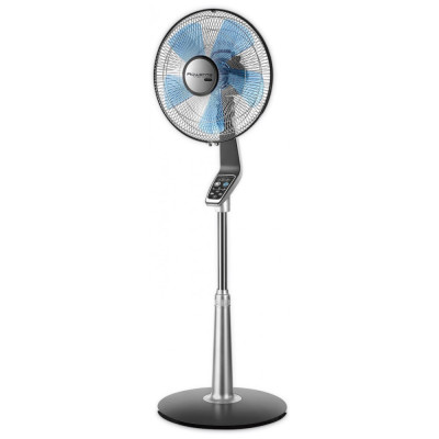 Ventilador de Coluna com 5 Vel Oscilação e Controle Remoto, 110v, ROWENTA VU5670, Cinza