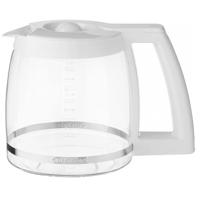 Jarra de café de reposição para 12 xícaras branca, CUISINART DGB 500WRC, Água