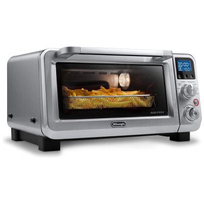 Forno Elétrico de Bancada 9 em 1, Capacidade 14L, 1800W, Aço Inoxidável, 110v, DELONGHI EO141164M, Prateado