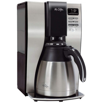 Cafeteira Elétrica Programável, 10 Xícaras, 110v, MR. COFFEE BVMC PSTX91 RB, Preto