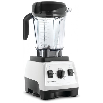 Liquidificador 7500 Profissional 1,8 Litros Quente, Gelado 10 Vel. Fácil de Limpar, VITAMIX 56244, Branco