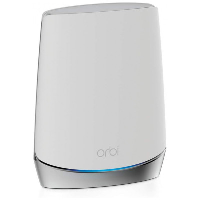 Orbi Wi Fi Tri Band Roteador velocidade 4,2 Gbps até 40 aparelhos área 232 m2, NETGEAR RBS750 100NAS, Branco