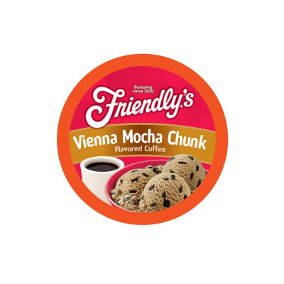 Cápsulas de café de sorvete da, FRIENDLYS FD VMC40, Marrom