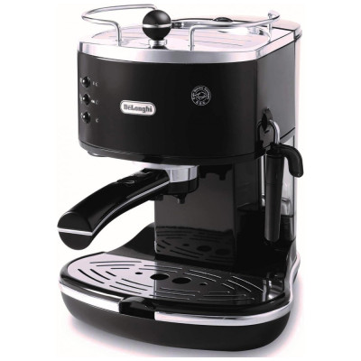 Cafeteira Elétrica Expresso 15 Bar com Espumador de Leite, 110v, DELONGHI ECO310BK, Preto