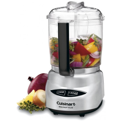 Mini Processador Plus, 110v, CUISINART DLC 4CHB, Cinza