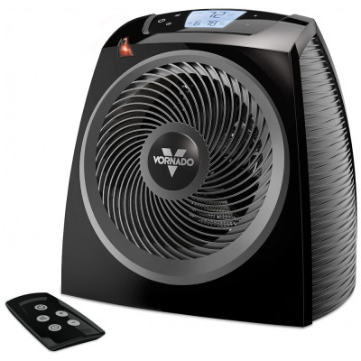 Aquecedor Elétrico Portátil TAVH10 com Controle Remoto, 110v, VORNADO EH1 0097 06, Preto