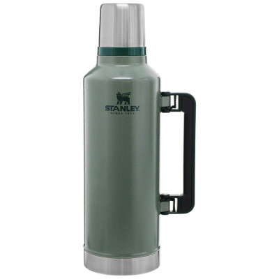 Classic Garrafa Térmica 2L com Isolamento a Vácuo, Mantem Quente, Frio, STANLEY 10 07935 001, Verde