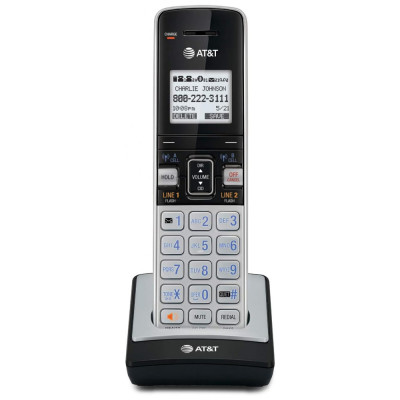 Telefone sem Fio Adicional para TL86103, ATT TL86003, Preto