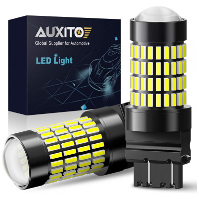 Lâmpada Automotiva 12V e 24V 1400 Lm Xenon Luzes de Freio 6000K, AUXITO 13, Branco