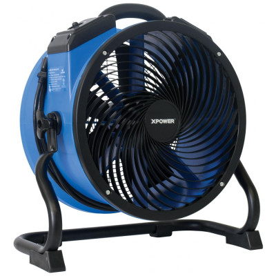 Ventilador Nível Profissional, 4 Velocidades, 110v, XPOWER FC 300, Azul