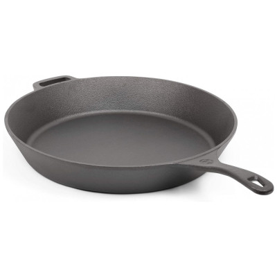 Frigideira de Ferro Fundido Pré Temperada, CHEF CHFS1500, Preto