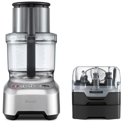 Processador de Alimentos Breville BFP820BAL com Acessórios, 110V 1200W Prata