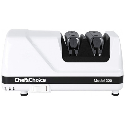 Afiador Elétrico de Facas Profissional com 2 Níveis, 110v, CHEFSCHOICE 0320000, Branco