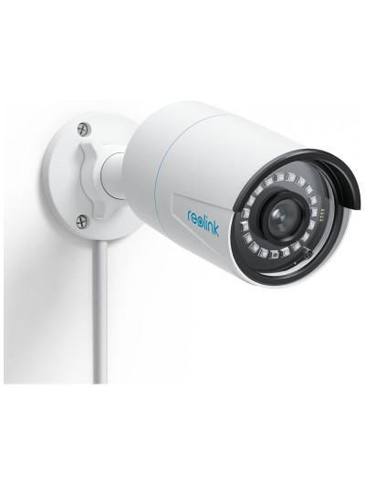 Câmera de Segurança Inteligente 5MP PoE IP 256 GB, REOLINK RLC 510A, Branco