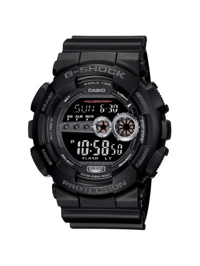 Relógio Masculino Digital G Shock 1BCR, CASIO GD 100 1BDR G310, Preto