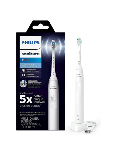 Escova Dental Elétrica Recarregável, PHILIPS SONICARE HX6817, 01, Branco