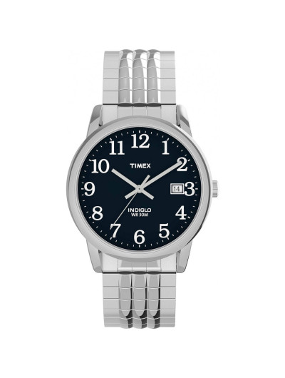 Relógio Masculino Easy Reader com Ajuste Perfeito, TIMEX TW2U08800JT, Prateado