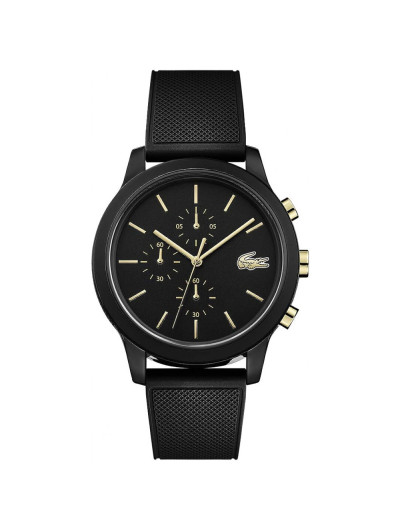 Relógio Masculino de Quartzo TR90 Model, LACOSTE 2011012, Preto