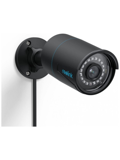 Câmera de Segurança Inteligente 5MP PoE IP, REOLINK RLC 510A Black, Preto